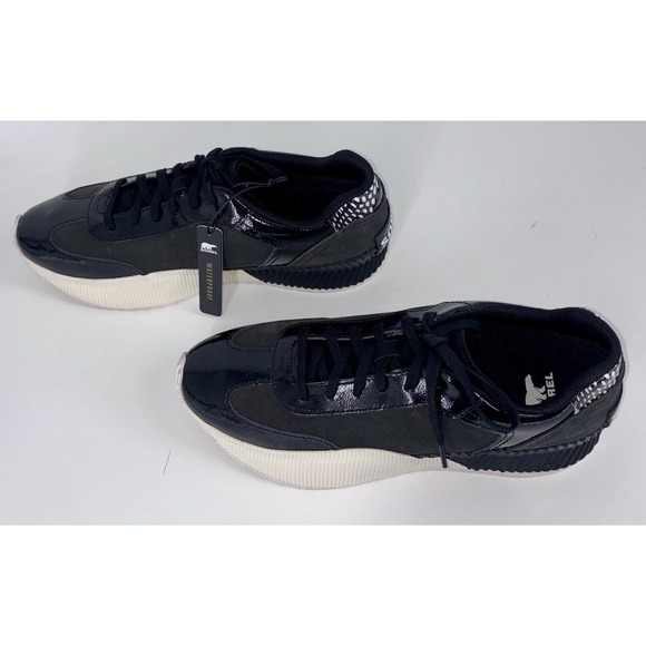 NEW Sorel Women's Ona Blvd Classic Sneakers Size 11 Waterproof Black & White NIB - Picture 4 of 13